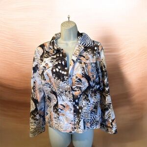 Women's Animal Print Jacket